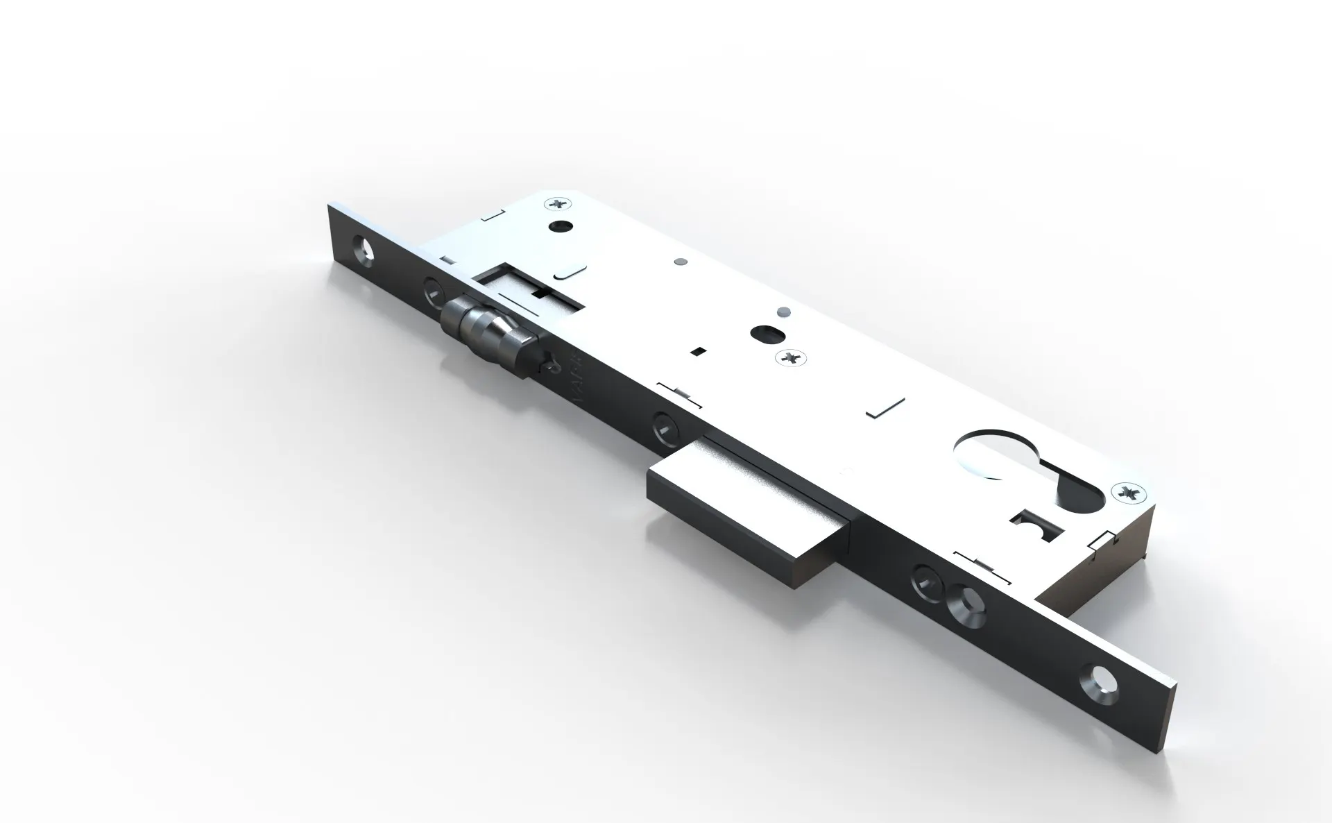 Brava za metalna vrata sa valjkom 35/22 mm