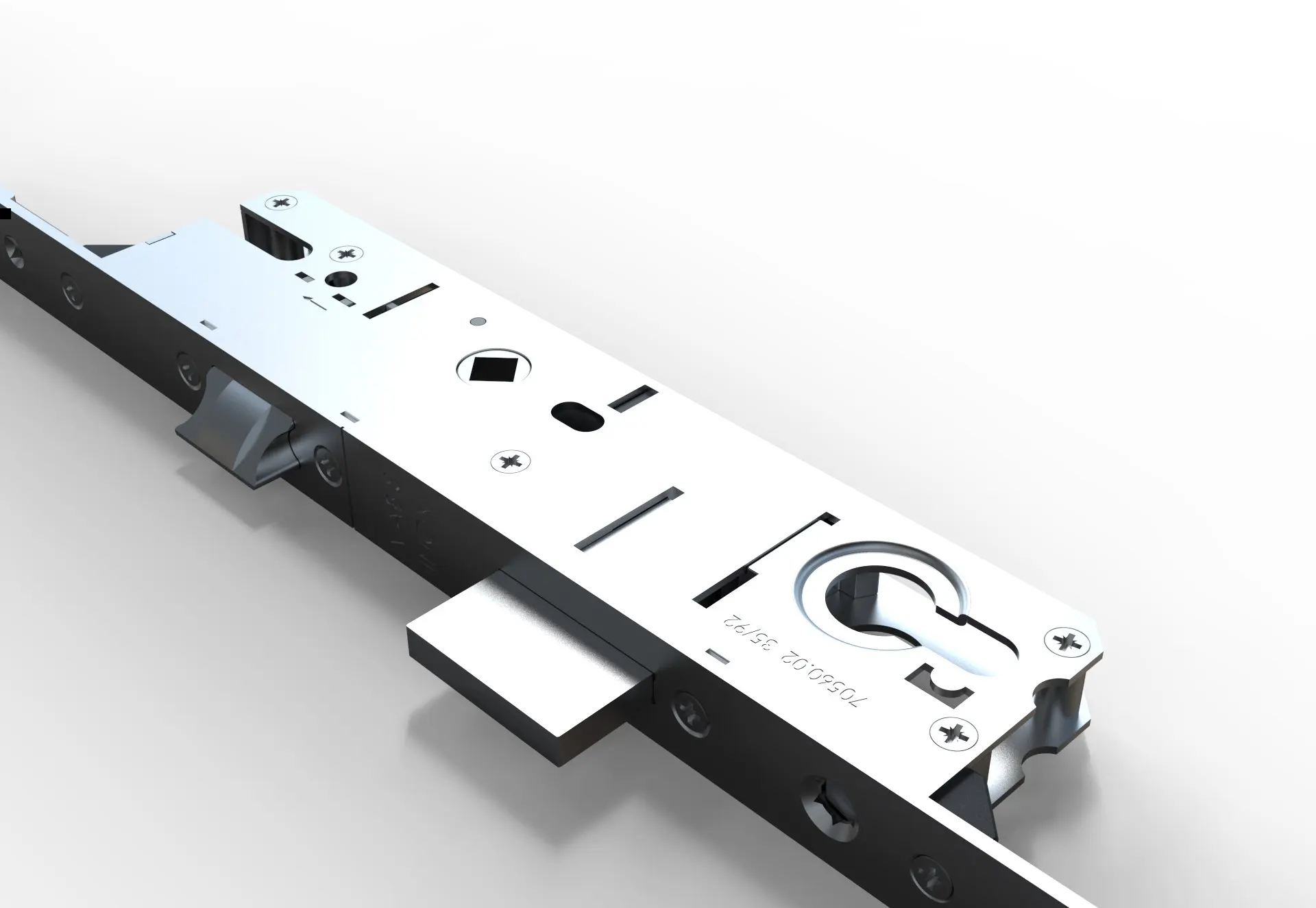 Petozatvorna brava za AL vrata 35/92 mm